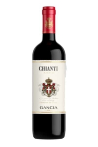 Bottle of 2020 Gancia Chianti from Italy