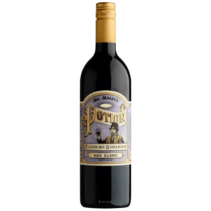 Bottle of 2019 Mr Moodys Potion Red Wine Blend from California